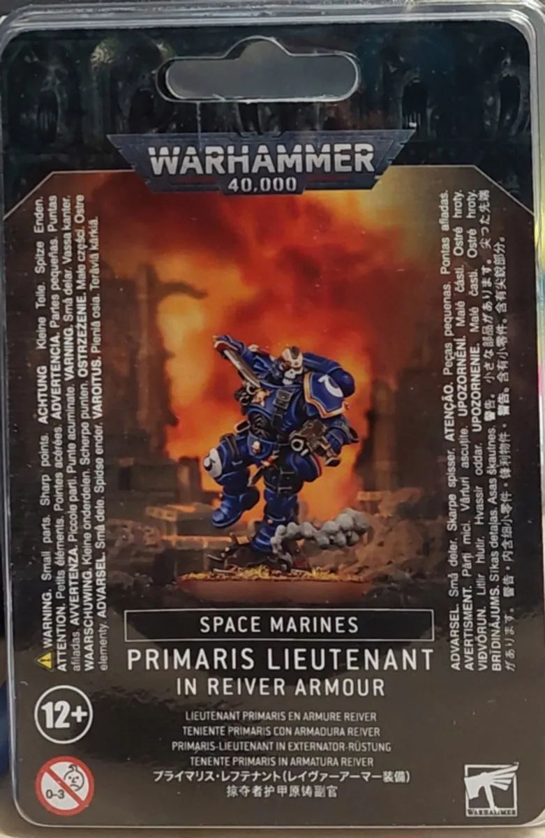 Games Workshop Space Marines Primaris Lieutenant Reiver Armour