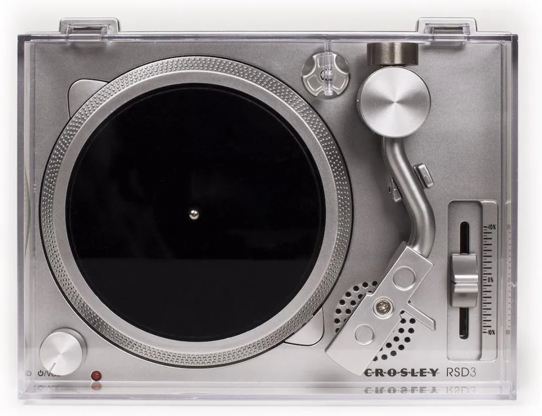 Crosley RSD3 Mini Platenspeler Grijs - afbeelding 3 van 6