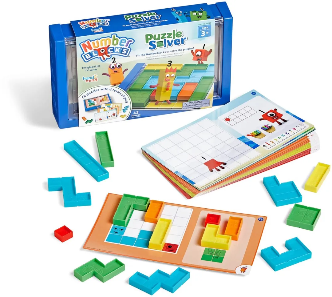 Learning Resources Numberblocks Puzzle Solver - Multicolor