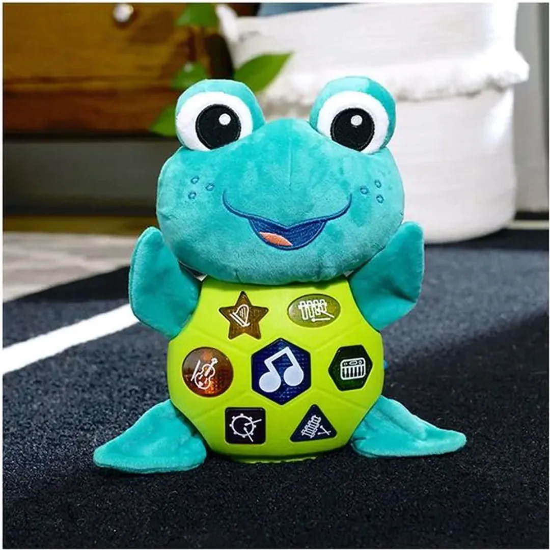 Baby Einstein Cuddly Composer Knuffel - Groen - 3x AAA