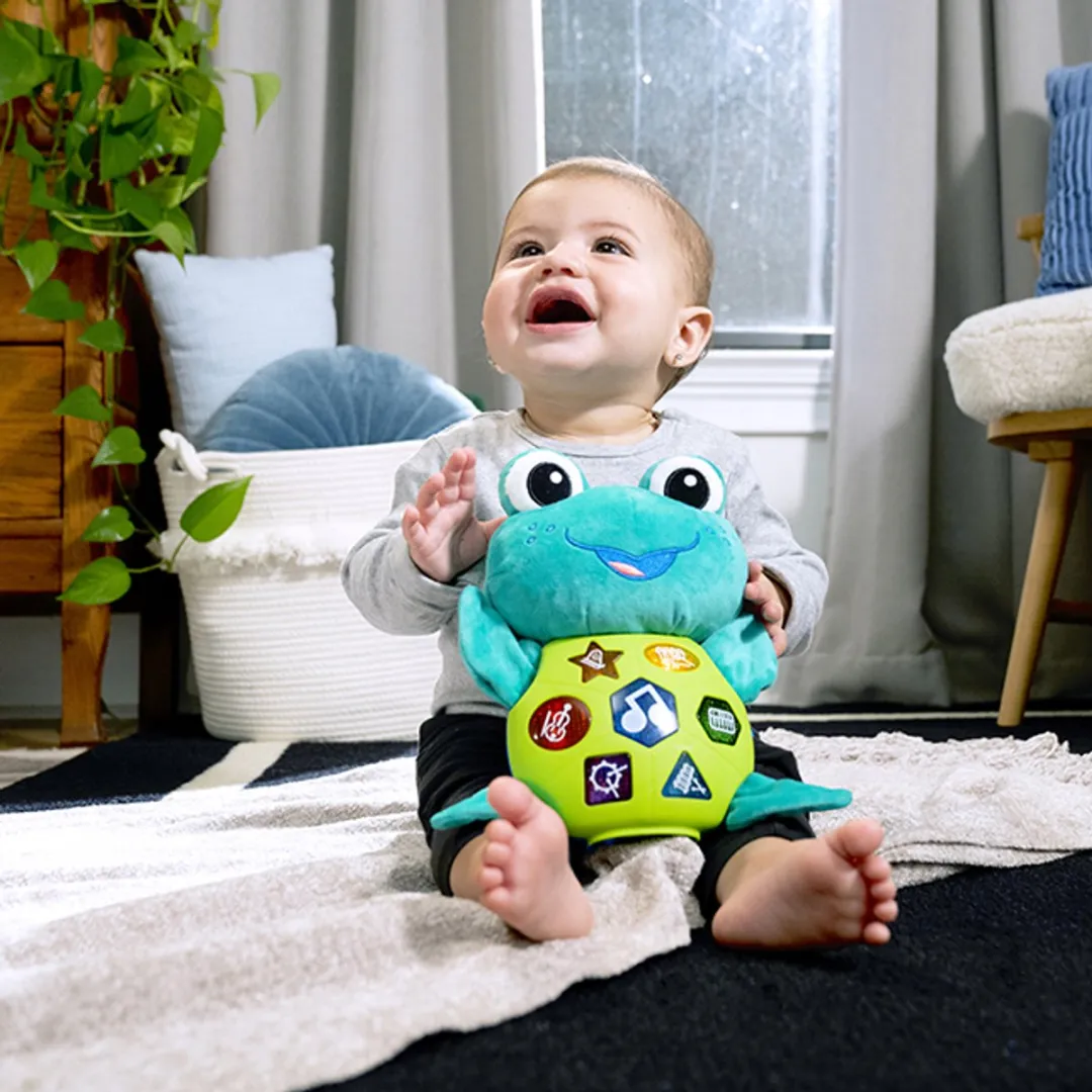 Baby Einstein Cuddly Composer Knuffel - Groen - 3x AAA
