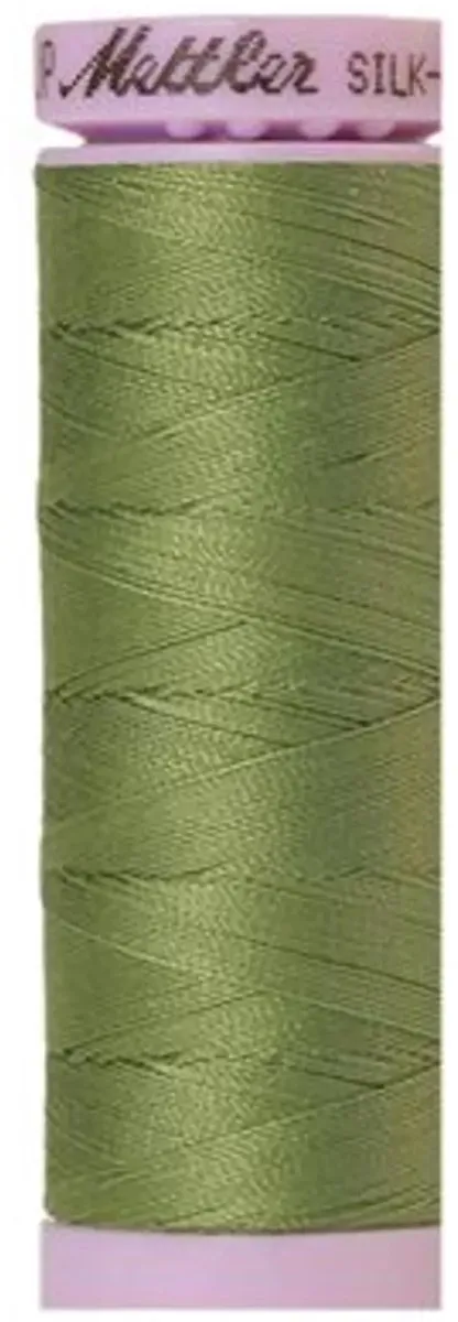 Amann Mettler Silk-Finish Cotton 0840 150m - Zwart/grijs/wit