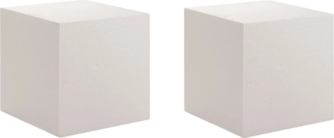 Glorex Hobby Piepschuim Kubussen 20x20cm