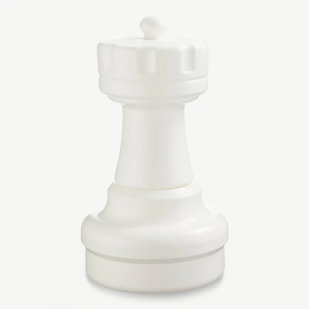 Ubergames Schaakstuk Toren Wit 45cm