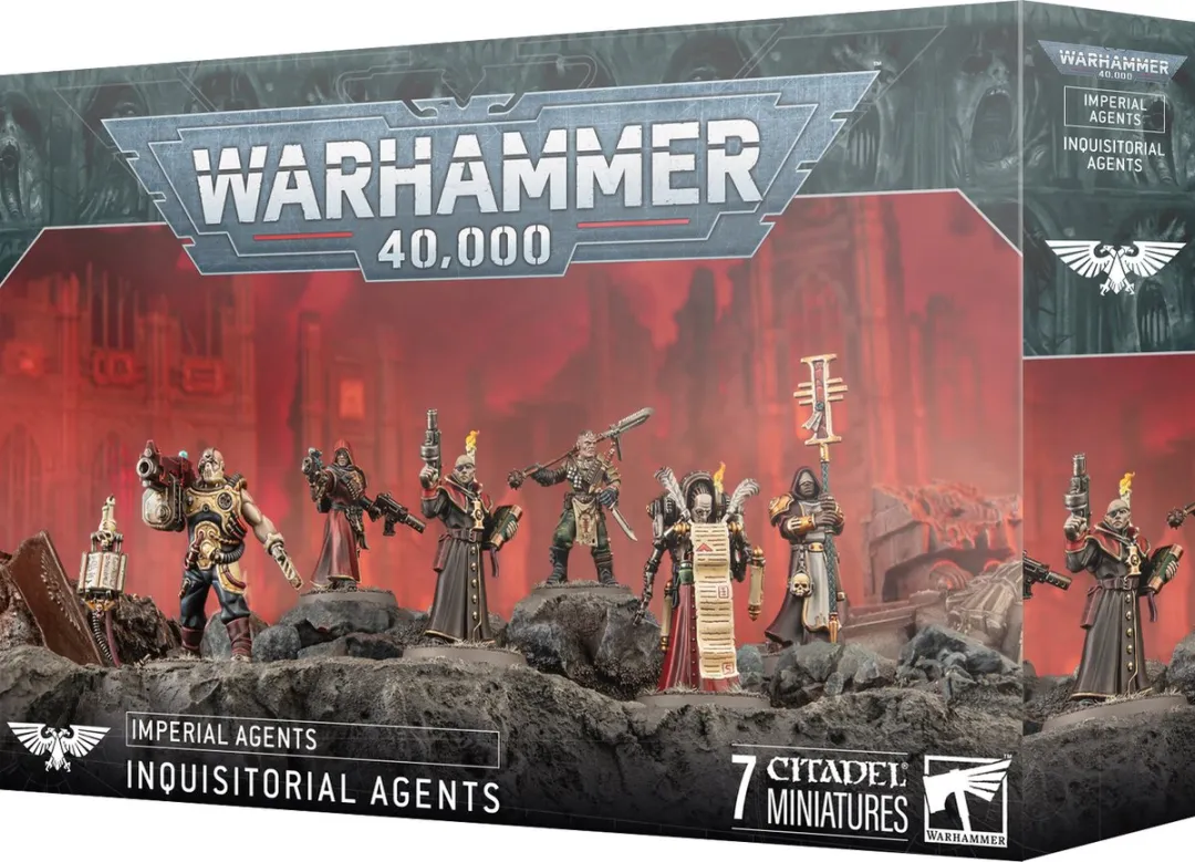 Games Workshop Imperial Agents Inquisitorial Agents 7 Stuks