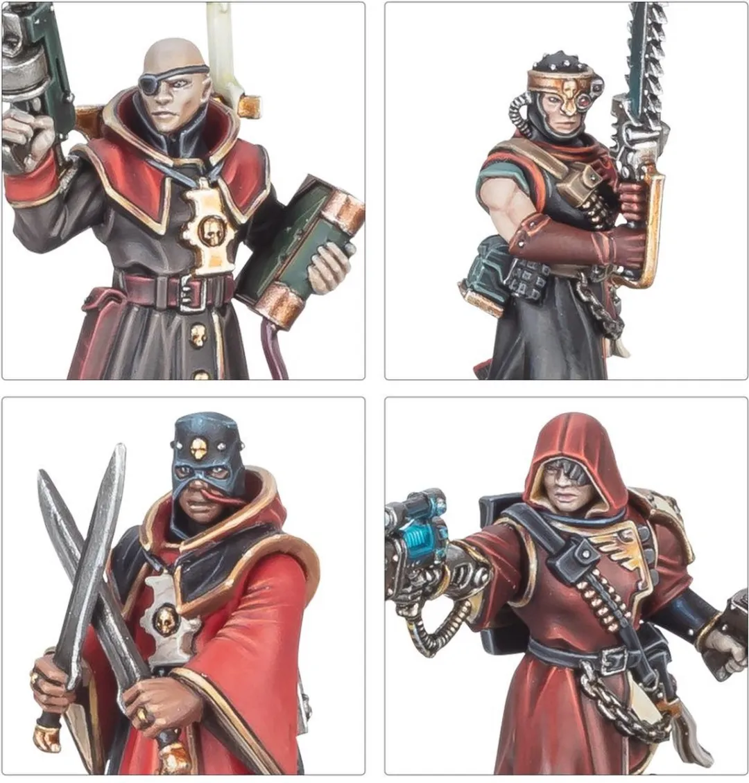 Games Workshop Imperial Agents Inquisitorial Agents 7 Stuks