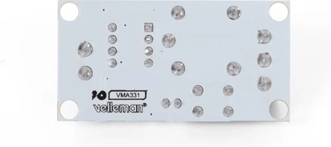 Whadda Bistabiel Relaismodule WPM331 12V - Wit/Blauw