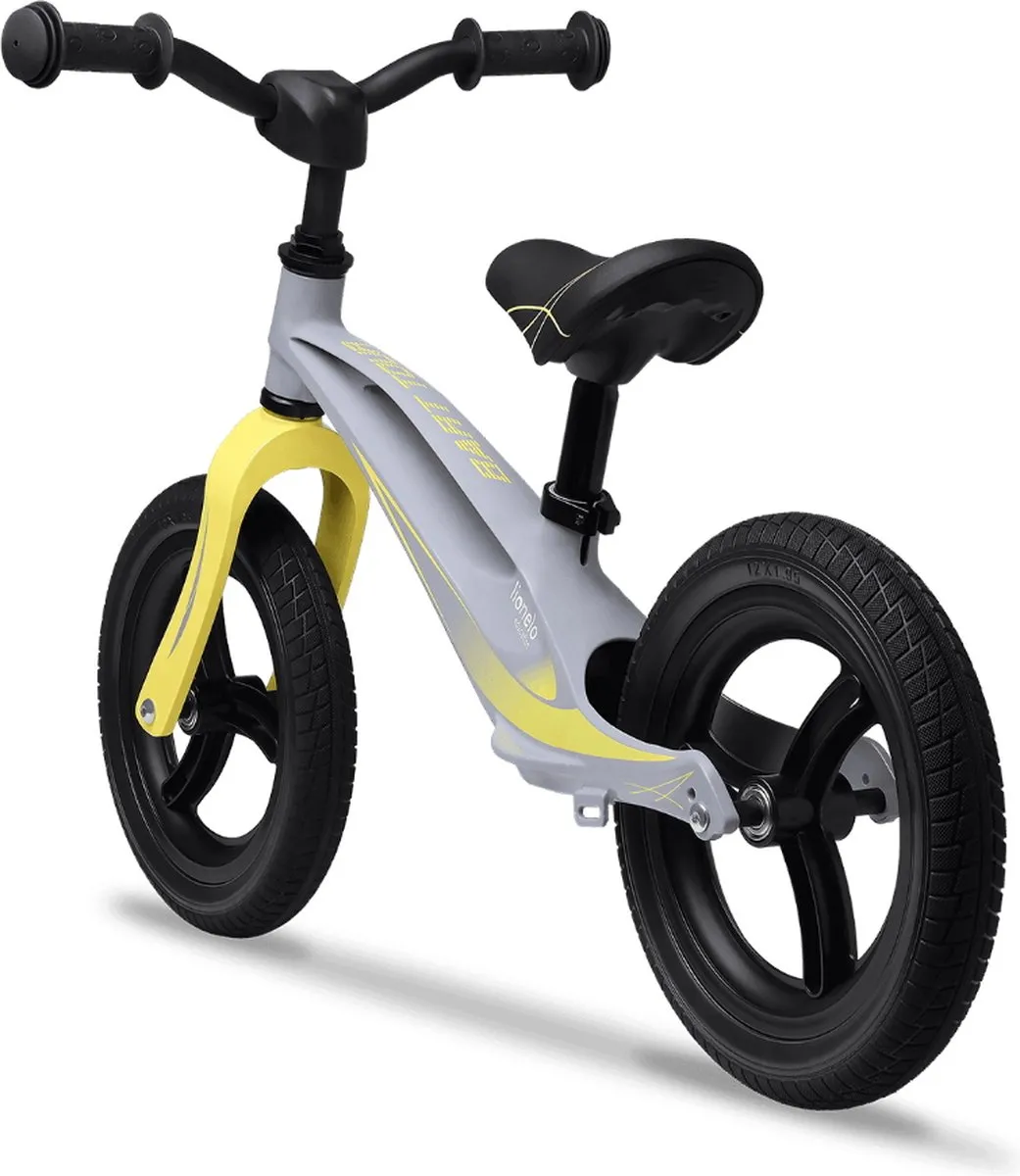 Lionelo Bart Tour Loopfiets 12 Inch - Grijs - afbeelding 6 van 6