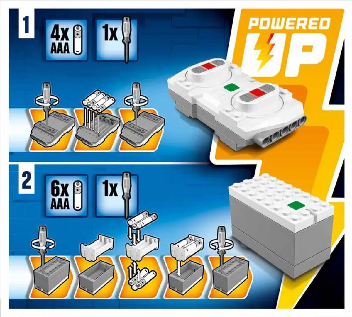 LEGO Powered Up Afstandsbediening 88010 - Wit - afbeelding 3 van 3