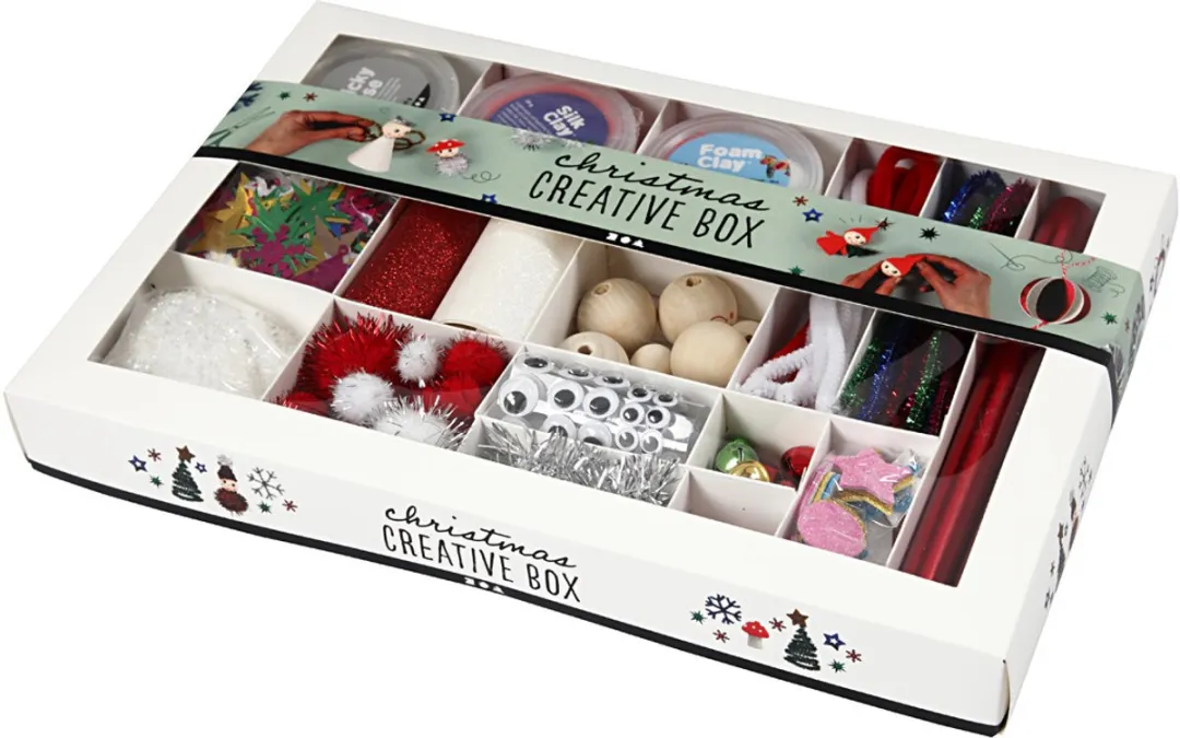 Creativ Company Magische Kerst Knutselbox - Multikleur