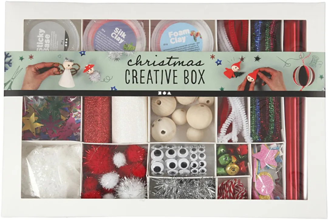 Creativ Company Magische Kerst Knutselbox - Multikleur