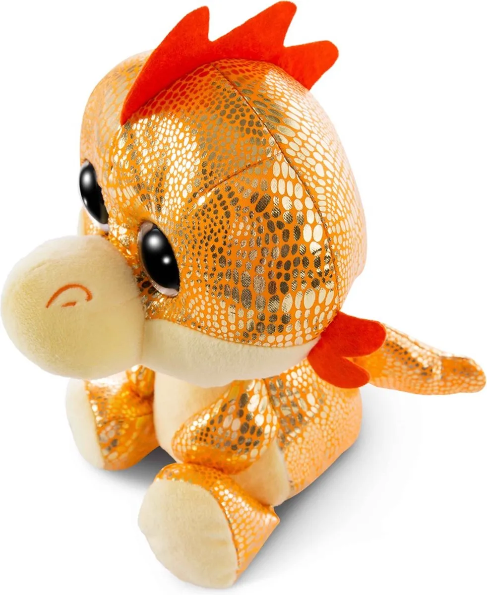 Nici Knuffel Draak Yo-Yo - Oranje 15cm