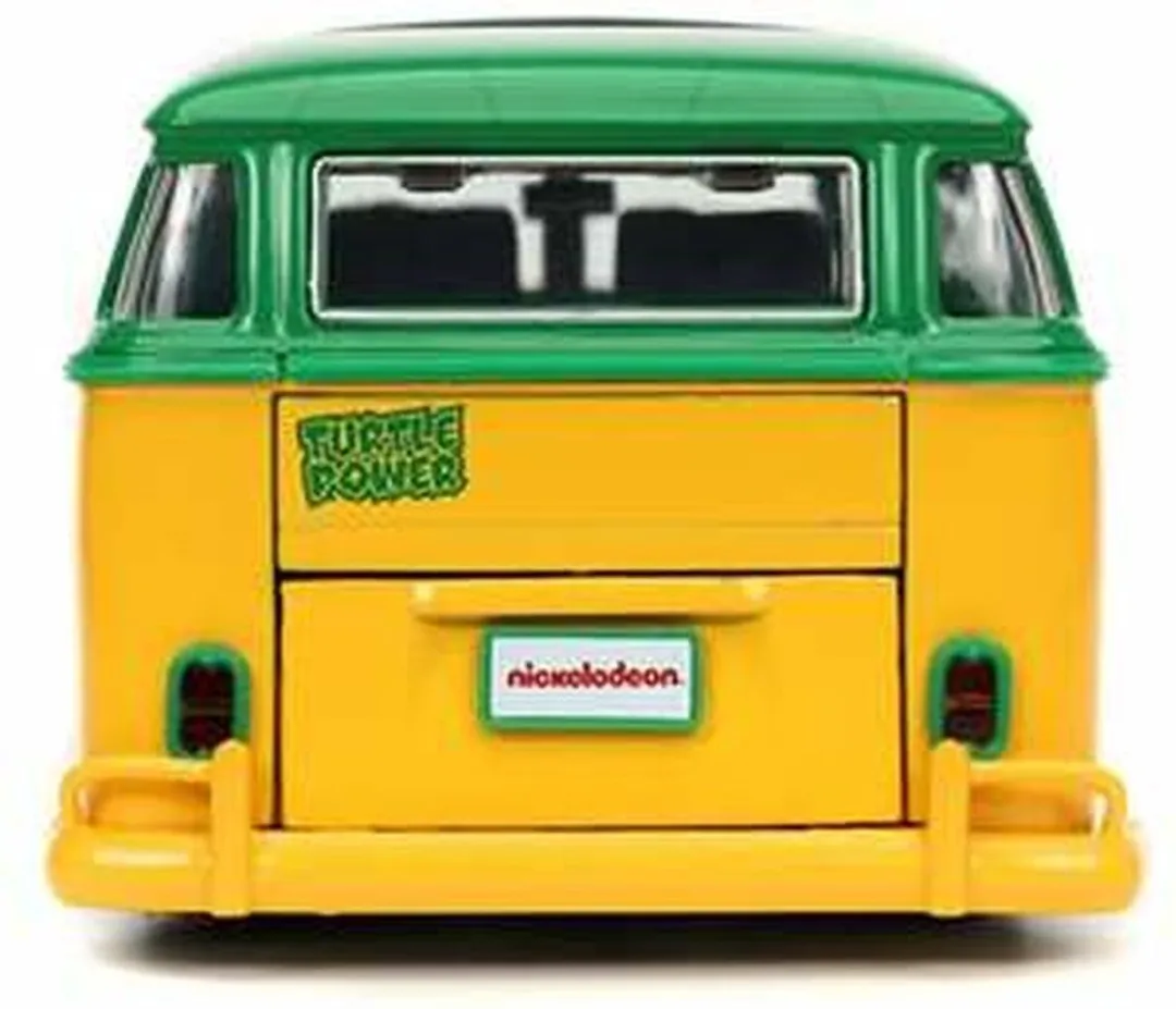 Jada Toys Turtles Leonardo 1962 VW Bus Ninja - Schaal 1:24 - Multi