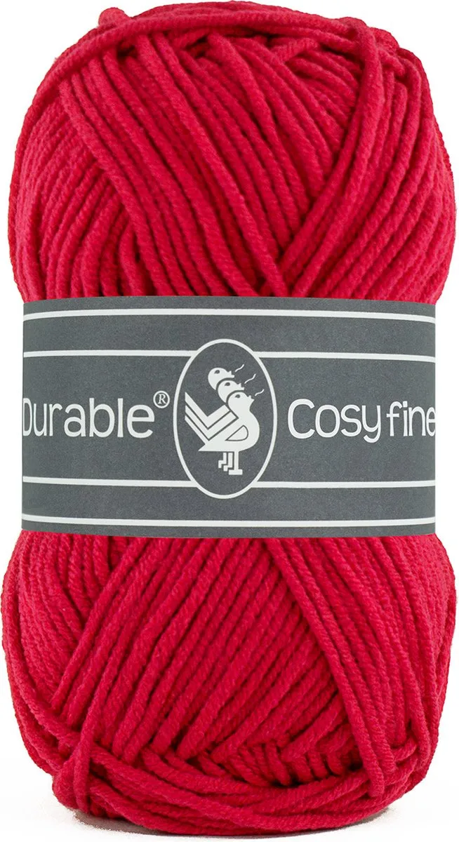 Durable Cosy Fine 317 Deep Red