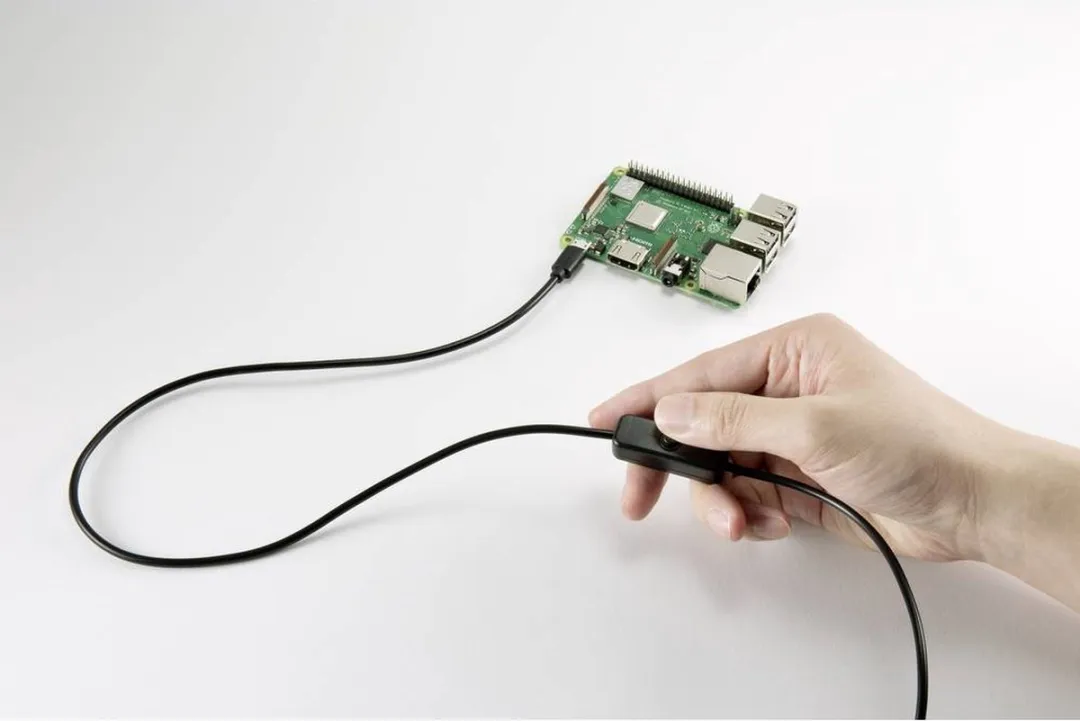 Renkforce Stroomkabel Raspberry Pi USB-A naar Micro-USB 1.0m - Zwart