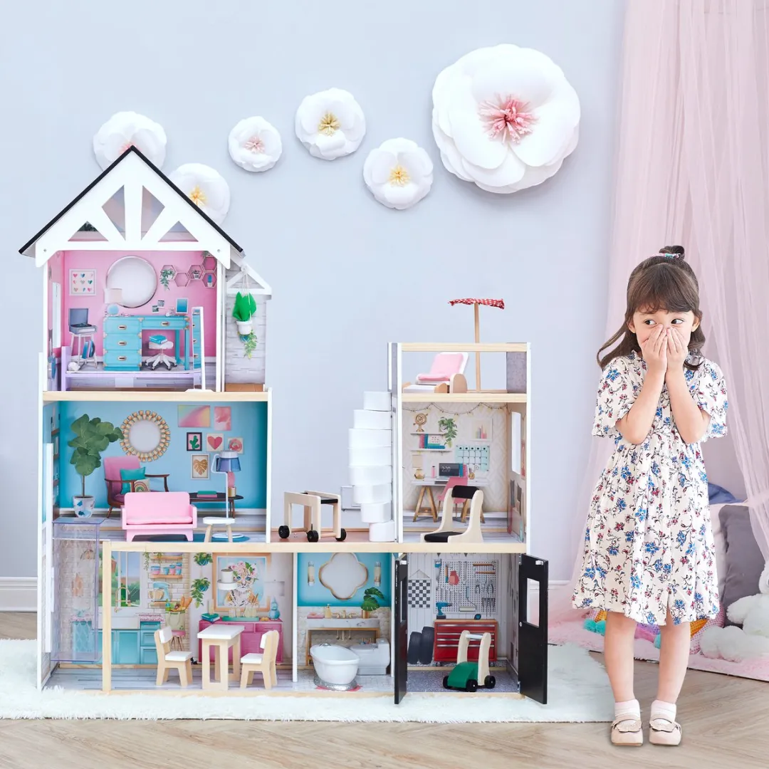 Teamson Kids Herenhuis Poppenhuis