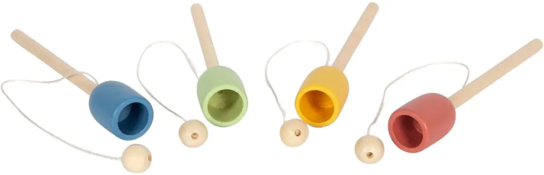 Small Foot Houten Vang de Bal Set 12609 - 4 Spelers