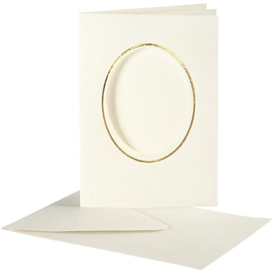 Creativ Company Passepartout Ovaal 10,5x15cm