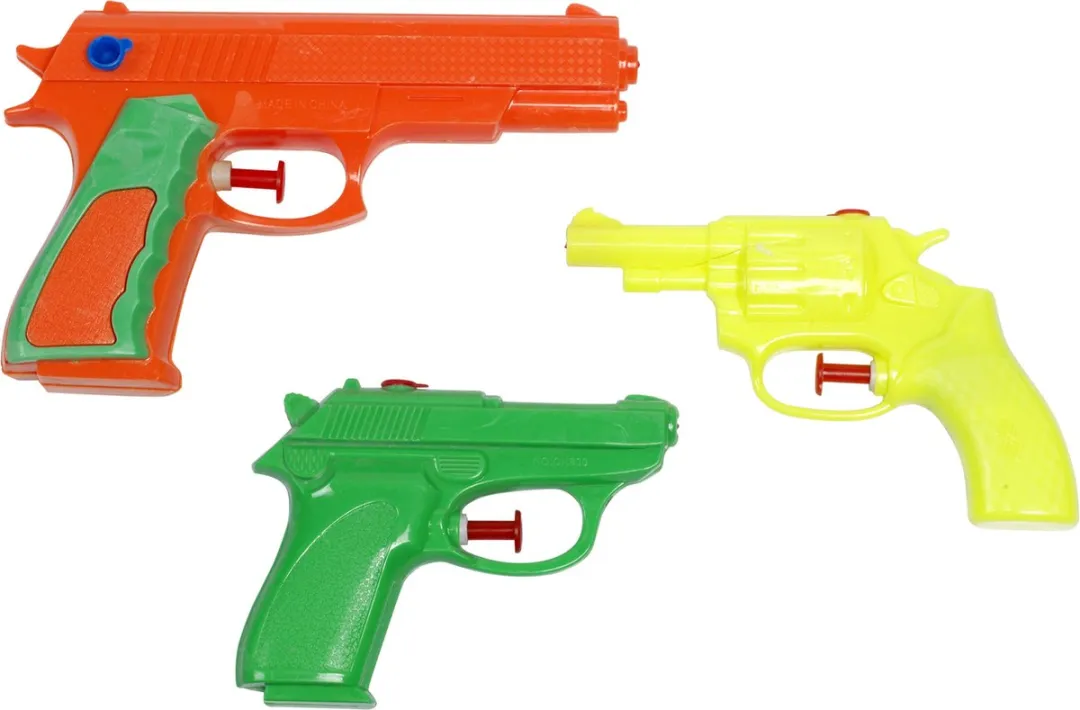 Eddy Toys Waterpistool Set - 3 Stuks - Multi