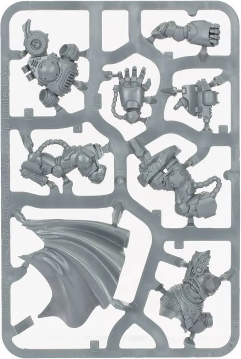 Games Workshop Space Marines Captain in Gravis Armour 25-delig