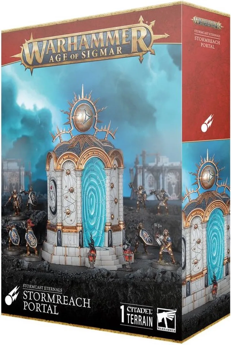 Games Workshop Warhammer Age of Sigmar Stormreach Portal 34 Onderdelen