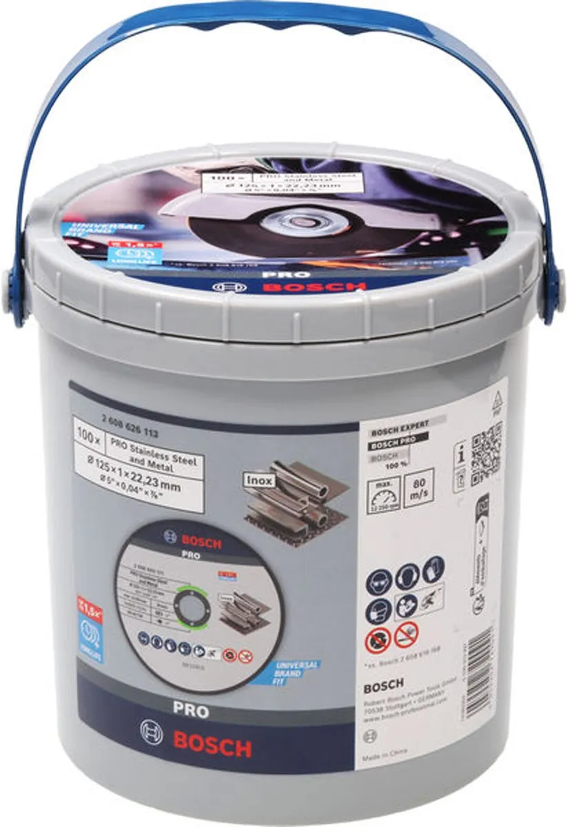 Bosch PRO Metaaldoorslijpschijf 125mm