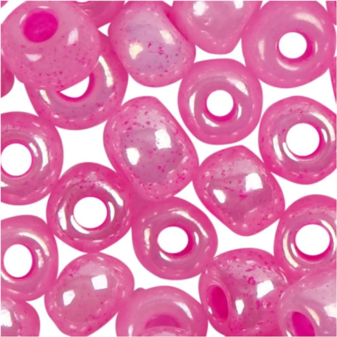 Creativ Company Rocailles 3mm Roze - 25 Stuks