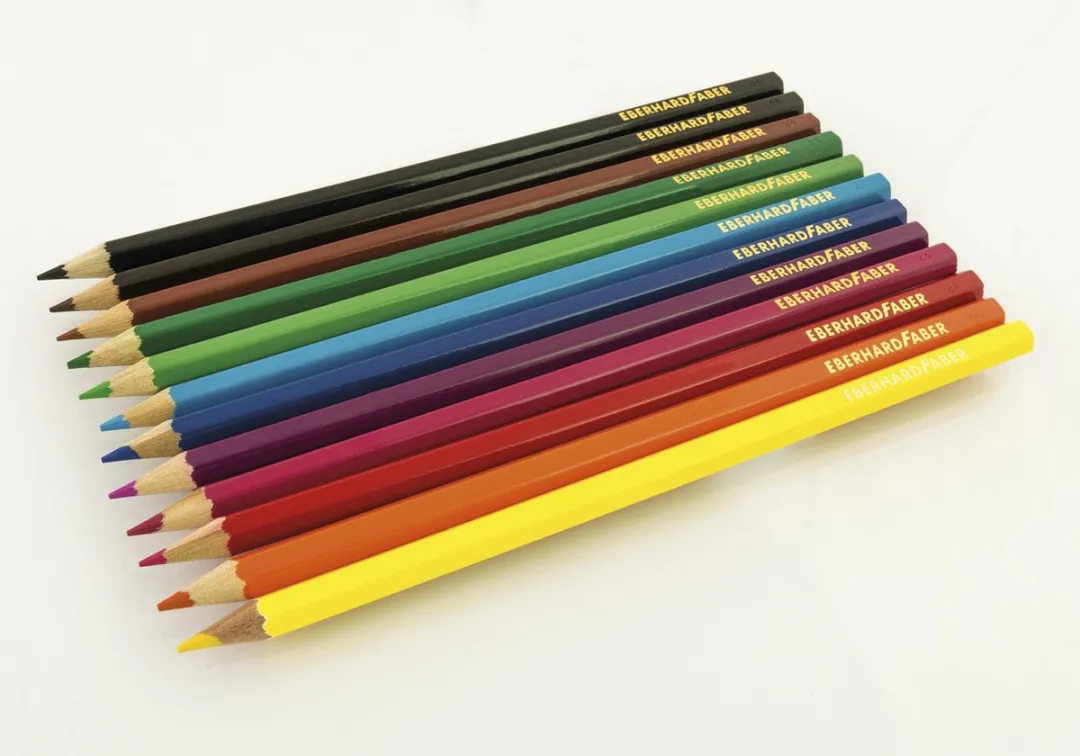 Eberhard Faber kleurpotloden - Colori - etui à 12 stuks - assorti kleuren - houtvrij - EF-514812