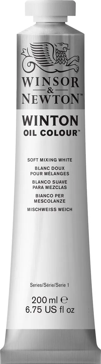 Winsor & Newton Winton Olieverf Soft Mix White 200ml