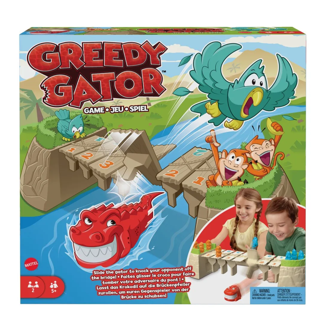 Mattel Greedy Gator HRC09 Bordspel
