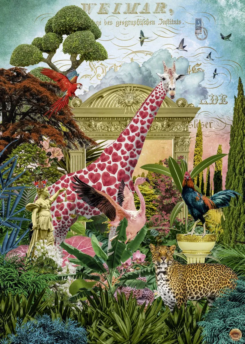 Heye Giraffolove Puzzel 1000 Stuks
