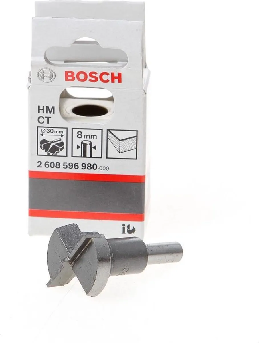Bosch Scharniergatboor 30mm Hardmetaal