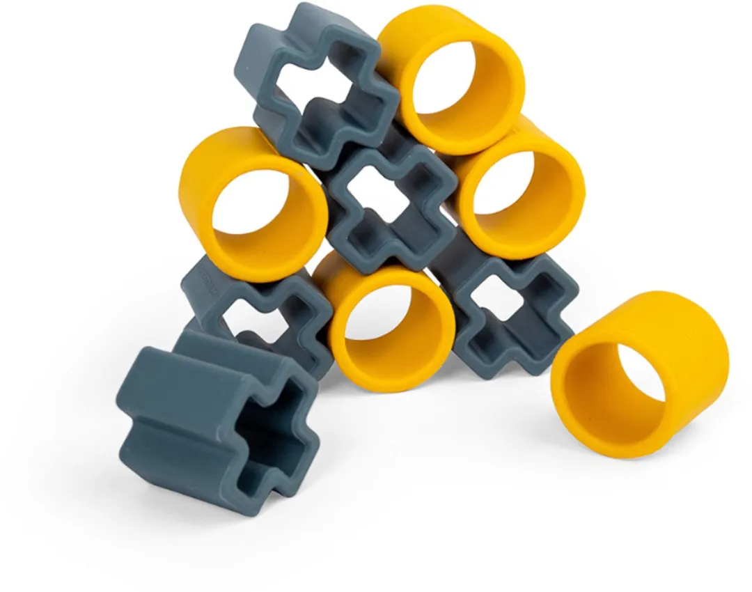 BIGJIGS Tic-Tac-Toe Multicolor - 1 Stuk