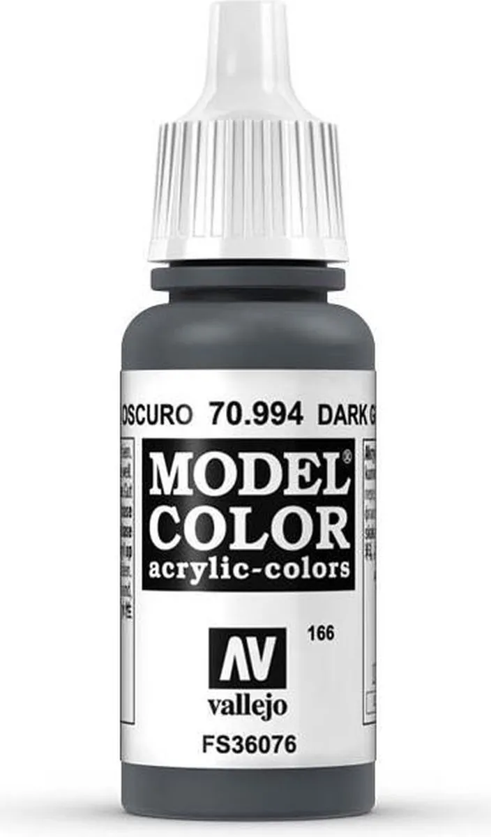 Vallejo Model Color Dark Grey Acrylverf 17ml