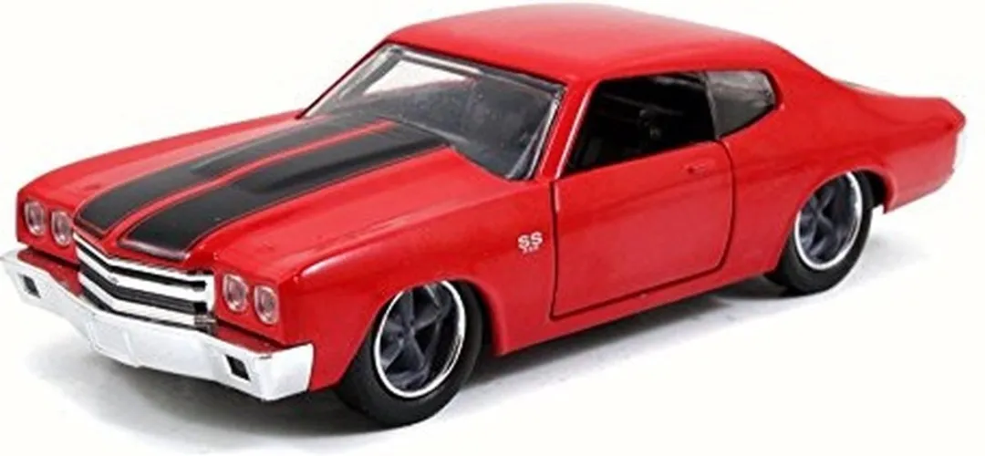 Jada Toys Dom's Chevrolet Chevelle SS 1:32 Modelauto - Rood