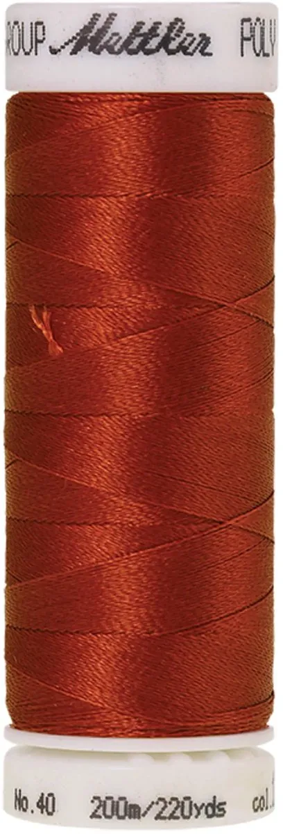 Amann Mettler Polysheen Borduurgaren 200m - Rood
