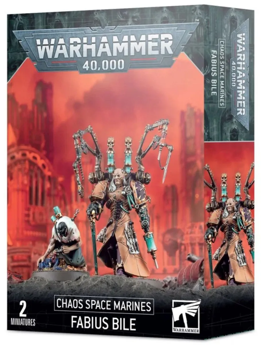 Games Workshop Chaos Space Marines Fabius Bile