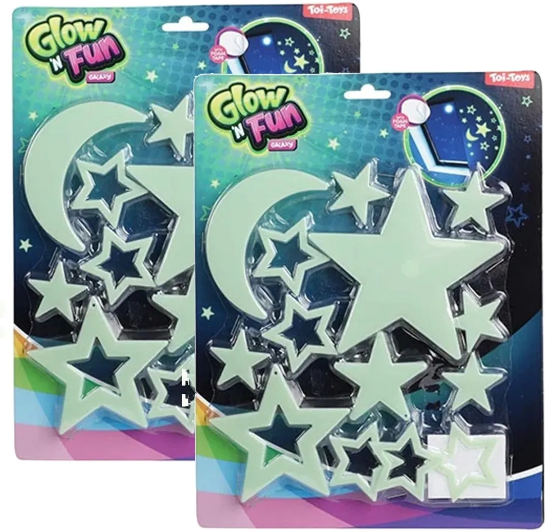 Toi-Toys Maan en Sterren Muur/Plafond Decoratie