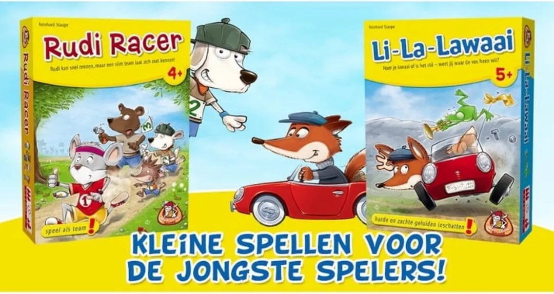 White Goblin Games Rudi Racer Educatief Spel - 1-4 Spelers