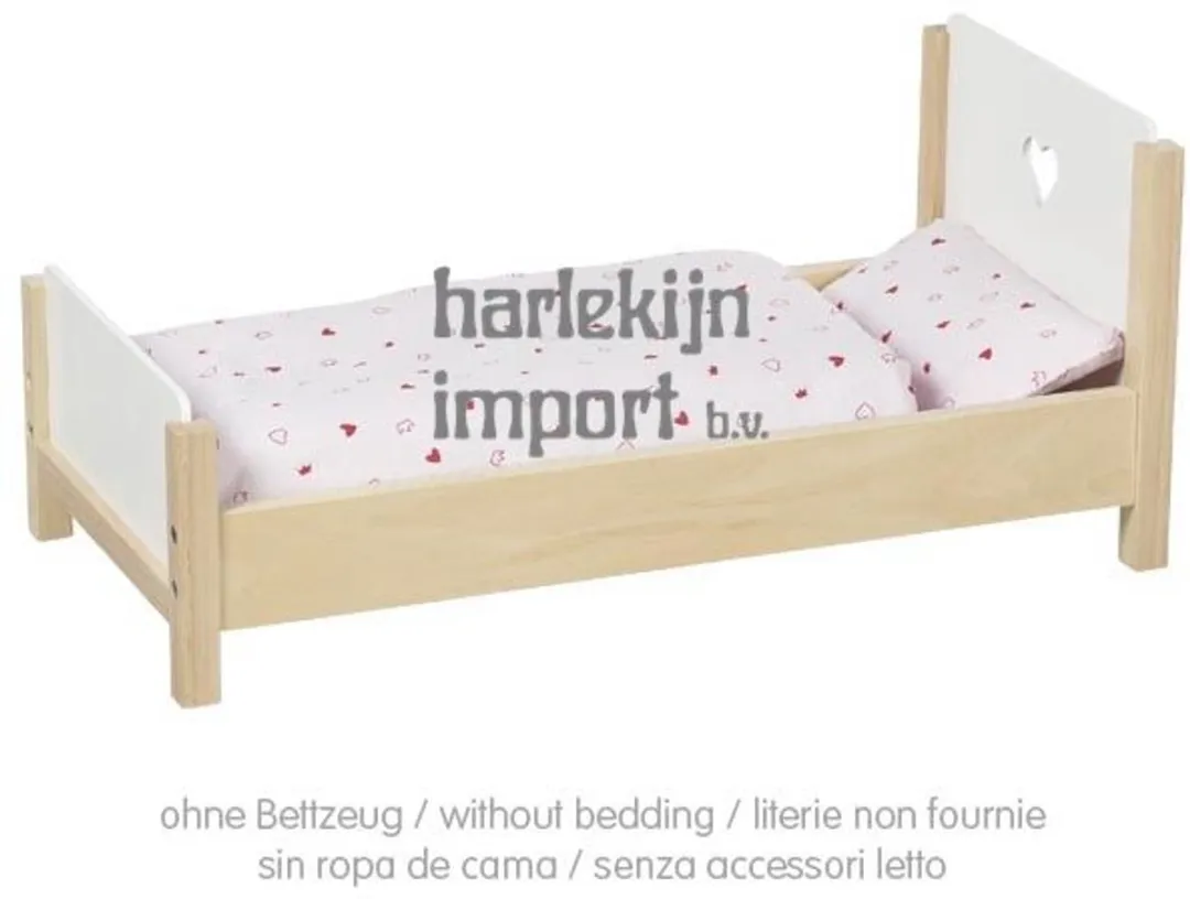 Goki Houten Poppenbed GK51445 - Multicolor
