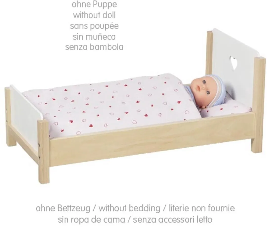 Goki Houten Poppenbed GK51445 - Multicolor