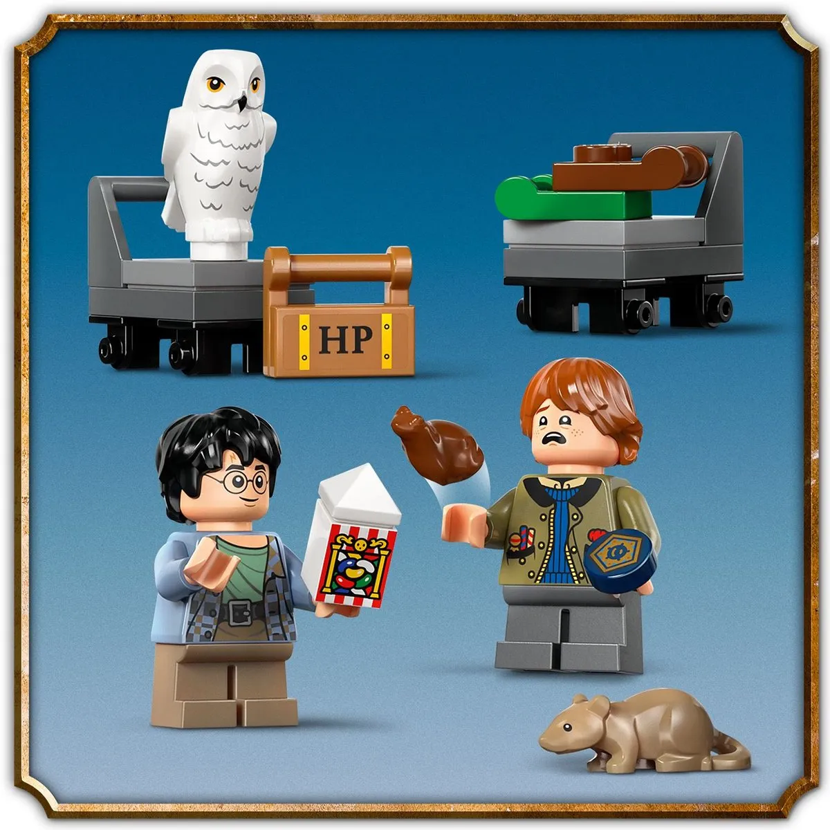 LEGO Harry Potter Zweinstein Express Boekensteun 76450 - 832 Stukken