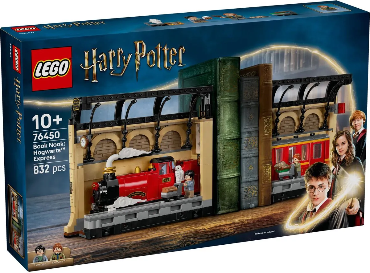 LEGO Harry Potter Zweinstein Express Boekensteun 76450 - 832 Stukken