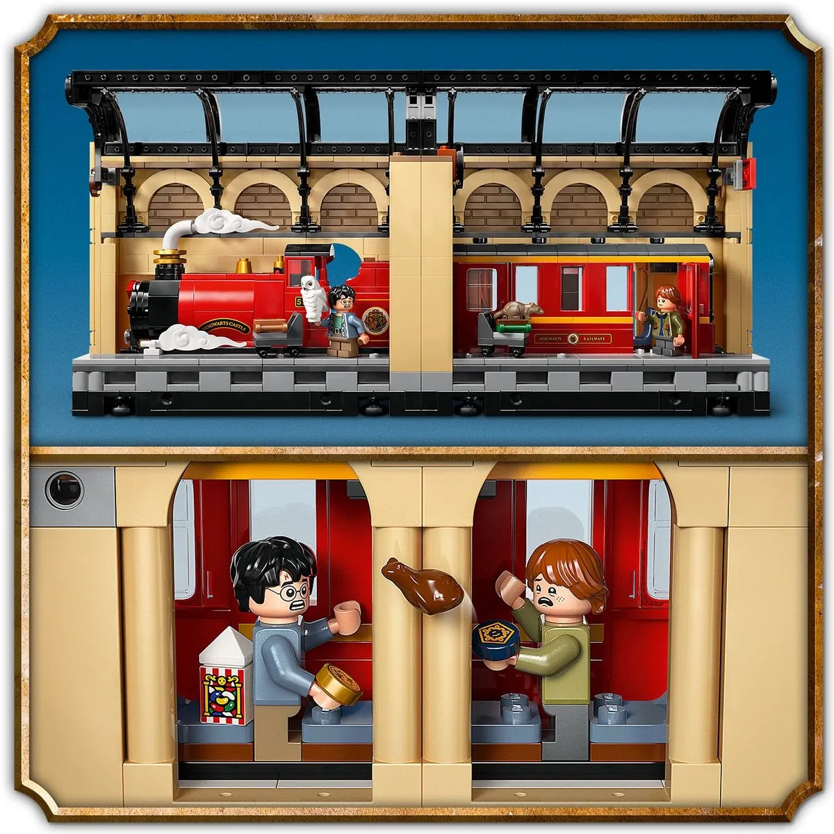 LEGO Harry Potter Zweinstein Express Boekensteun 76450 - 832 Stukken