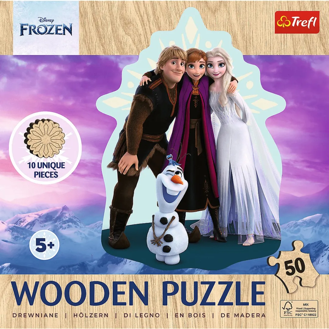 Trefl Frozen 2 Houten Legpuzzel 250 Stuks - Multicolor
