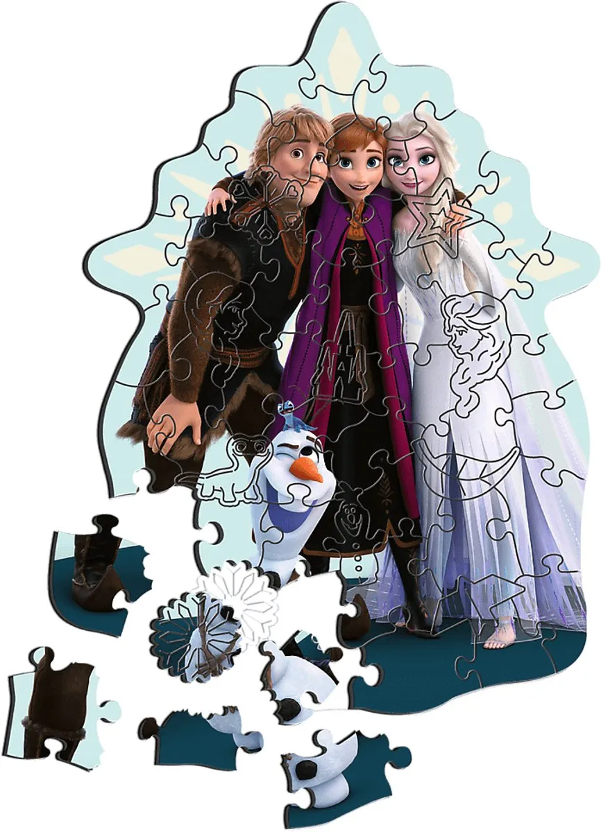 Trefl Frozen 2 Houten Legpuzzel 250 Stuks - Multicolor