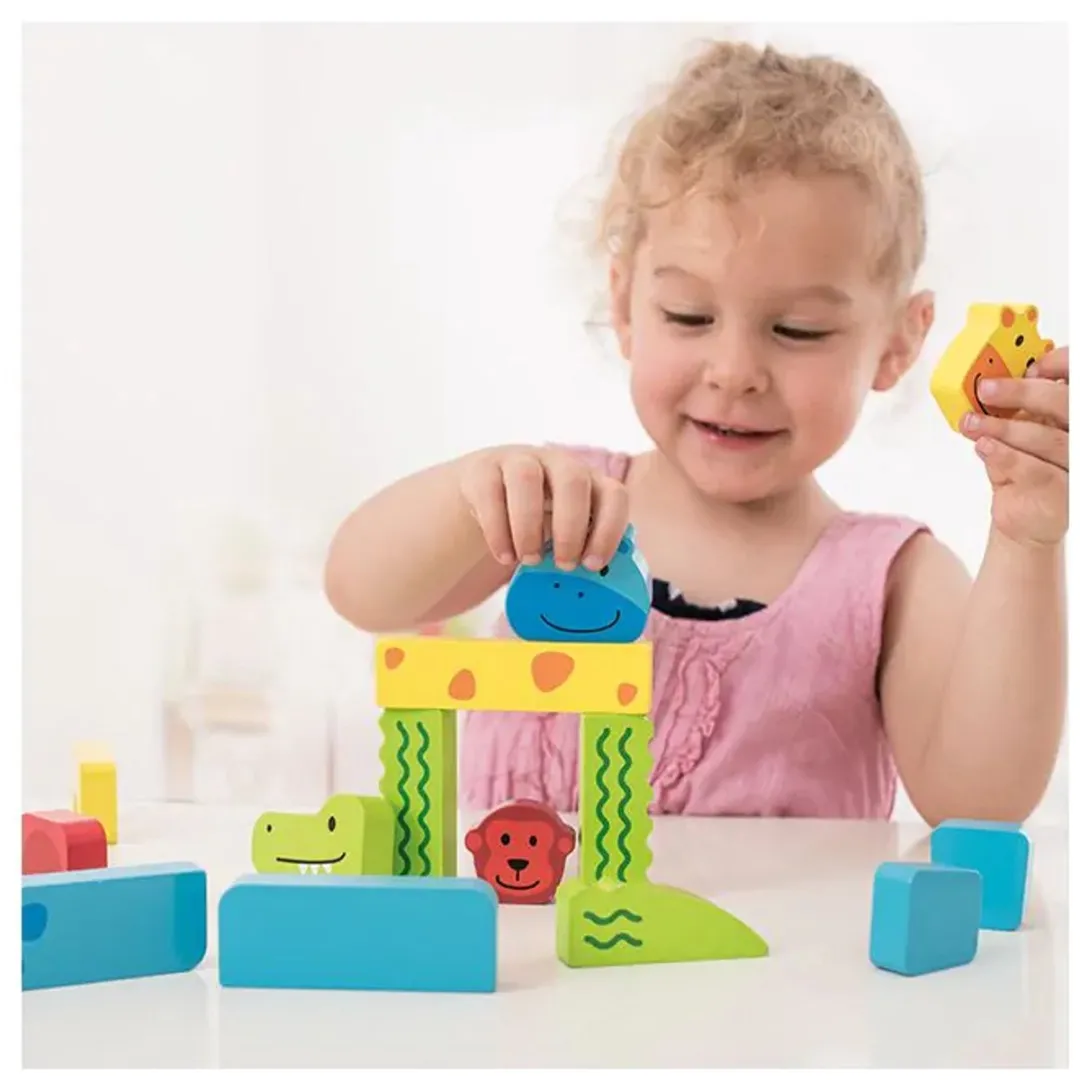 Beleduc Dierenpuzzel 14 Stuks - Multicolor