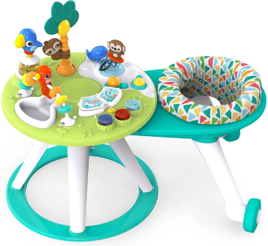 Bright Starts Around We Go Tropic Cool Activity Center