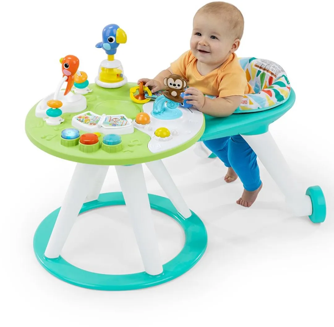 Bright Starts Around We Go Tropic Cool Activity Center - Multicolor