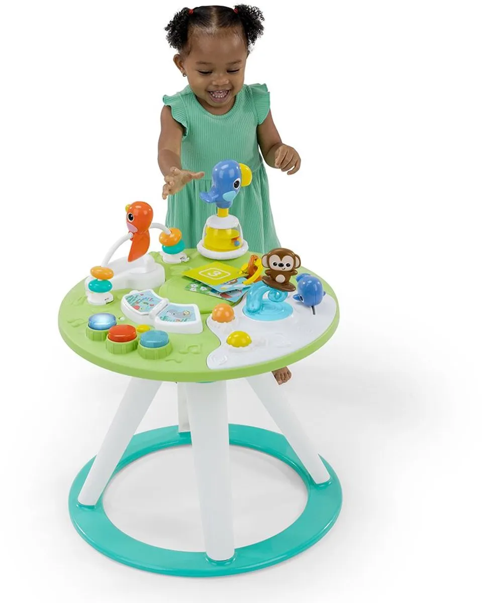 Bright Starts Around We Go Tropic Cool Activity Center - Multicolor